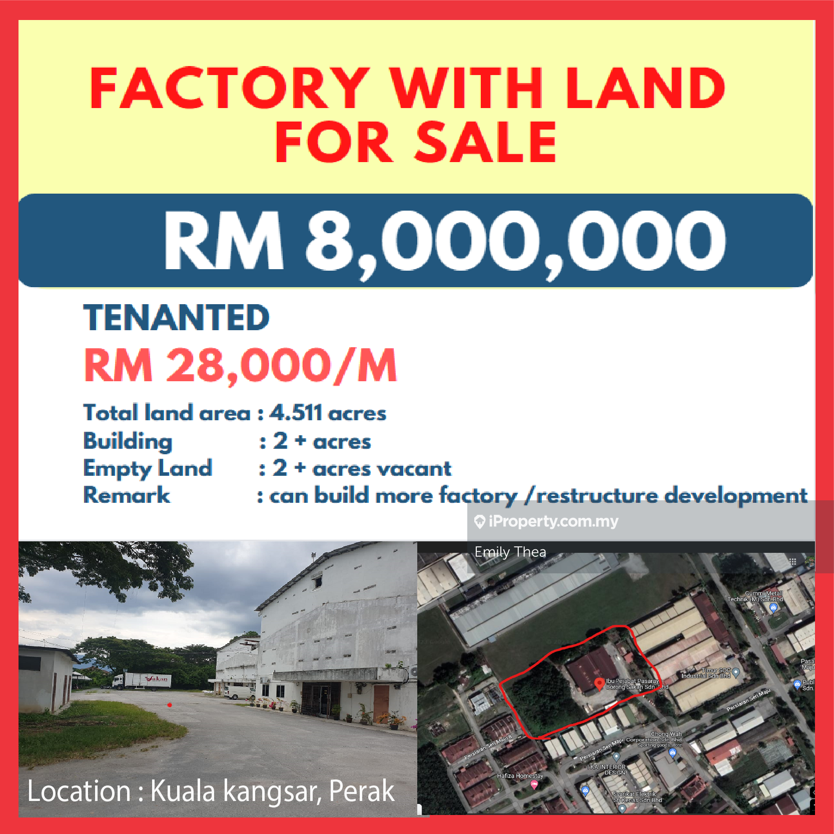 Taman Perindustrian Seri Maju,kuala kangsar, Kuala Kangsar Industrial