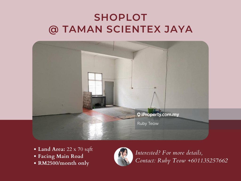 Scientex Jaya @ Senai Shoplot for Rent, Taman Scientex Jaya, Senai