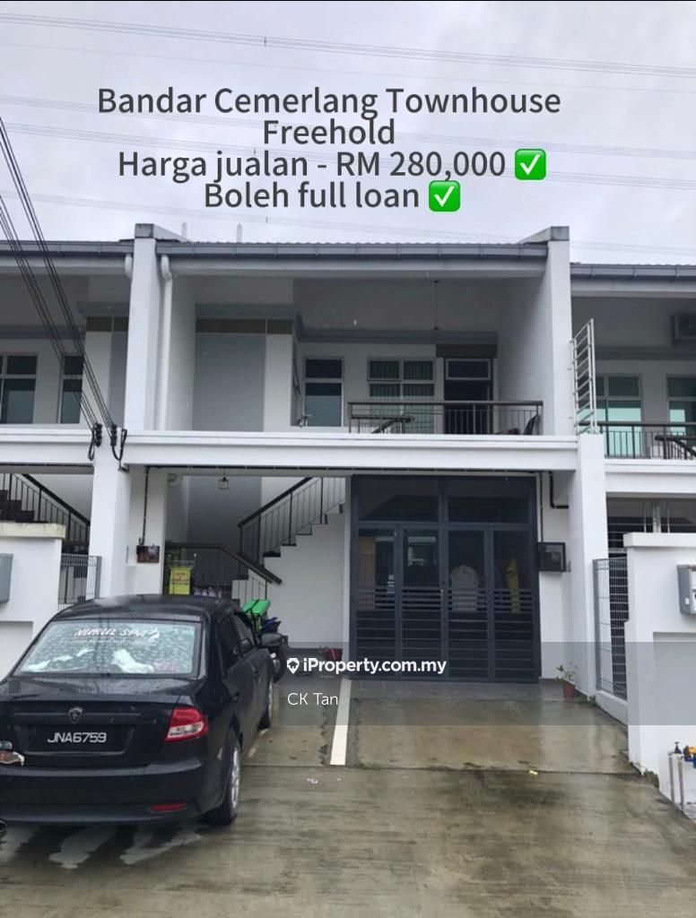 Bandar Cemerlang Rumah Mampu Milik Johor , Ulu Tiram Townhouse 3 ...