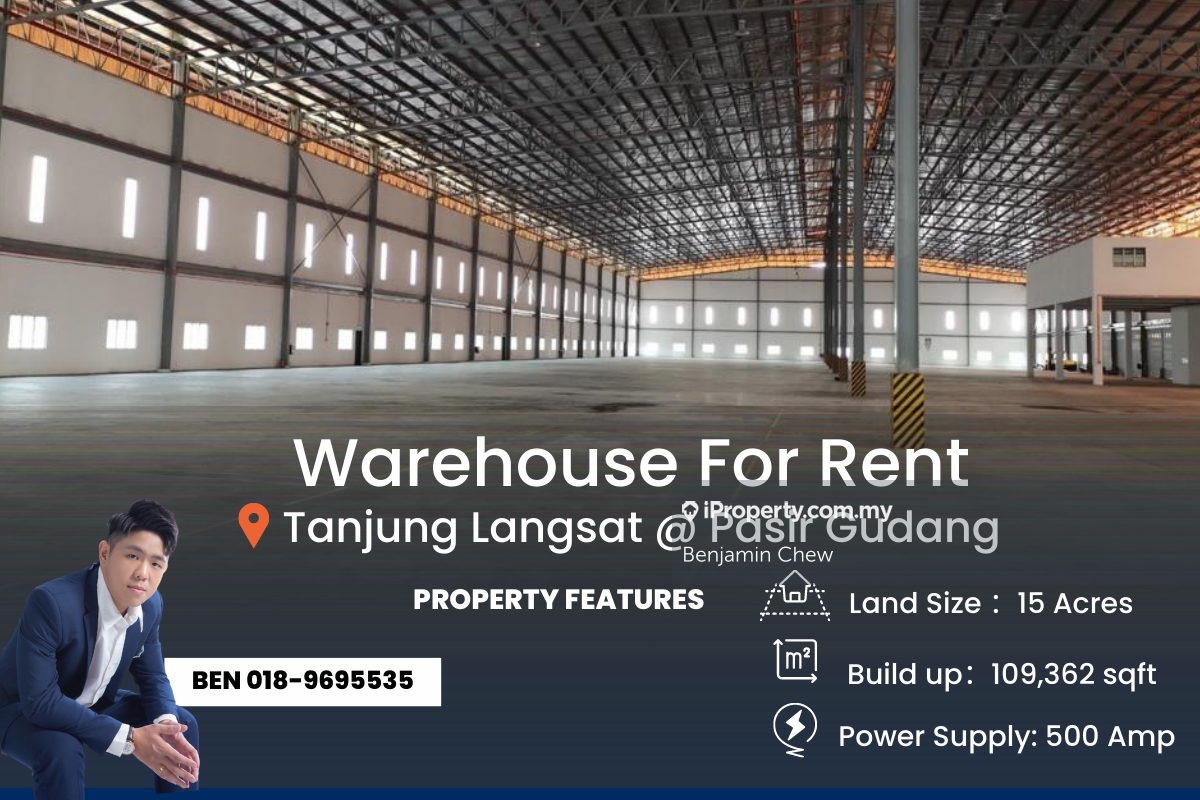 Pasir Gudang, Masai, Seri Alam, Tg Langsat, Johor Bahru Warehouse for ...