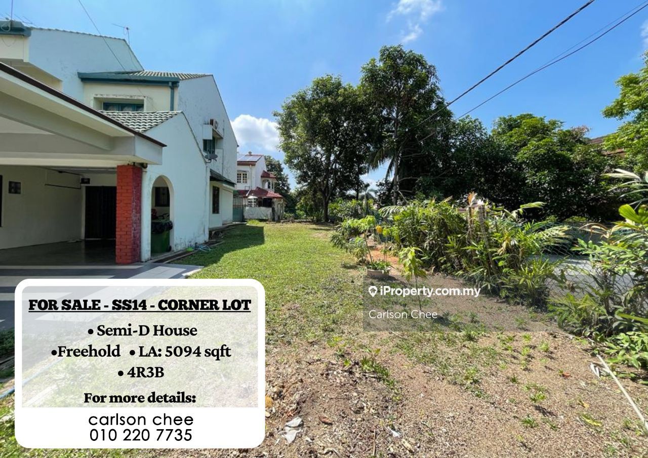 subang jaya, ss 14, ss 14, ss14, ss14, Subang Jaya Corner lot Semi