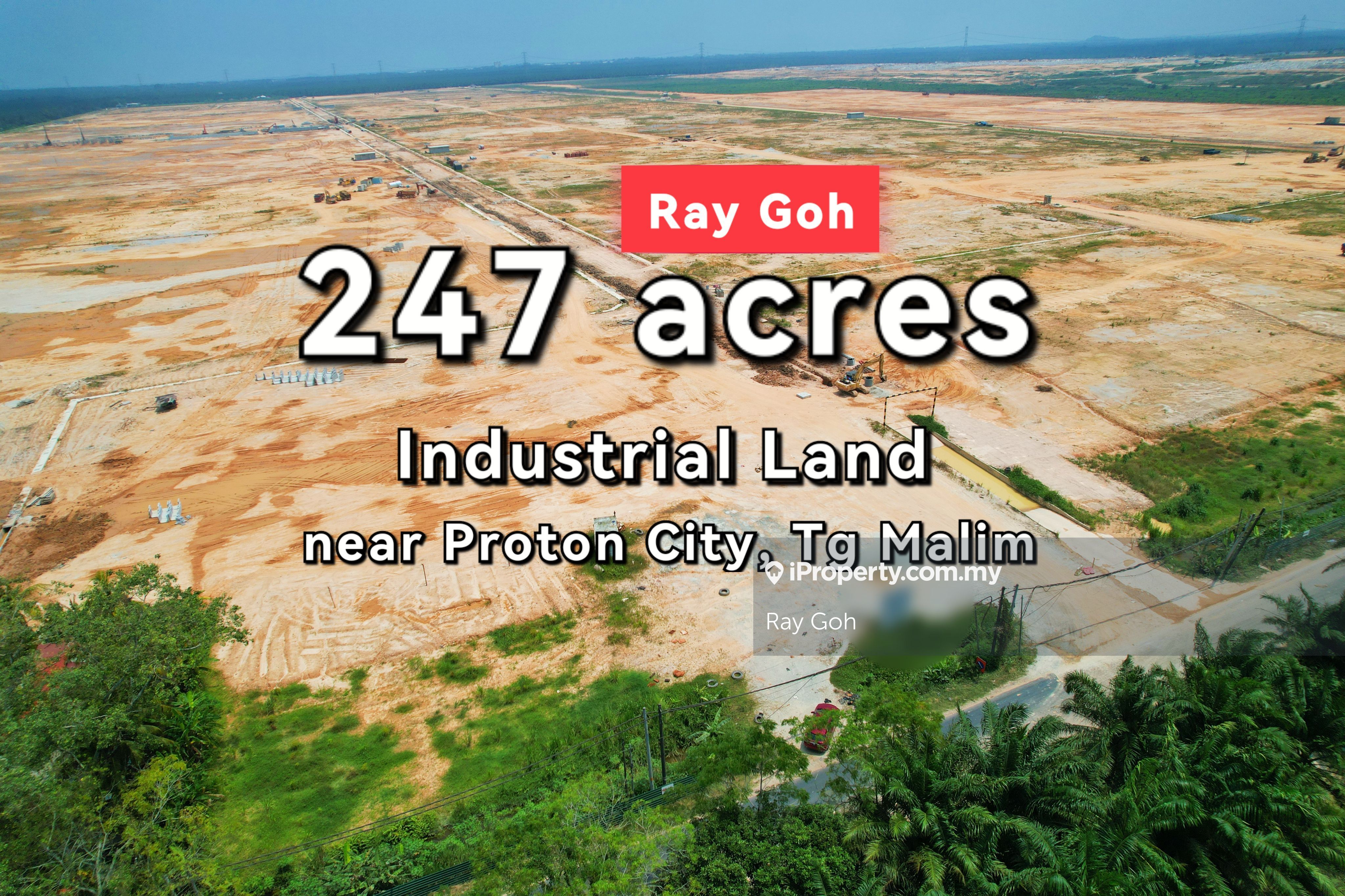 Industrial Land 247 acre near Proton City Tg Malim, Industrial Land 247
