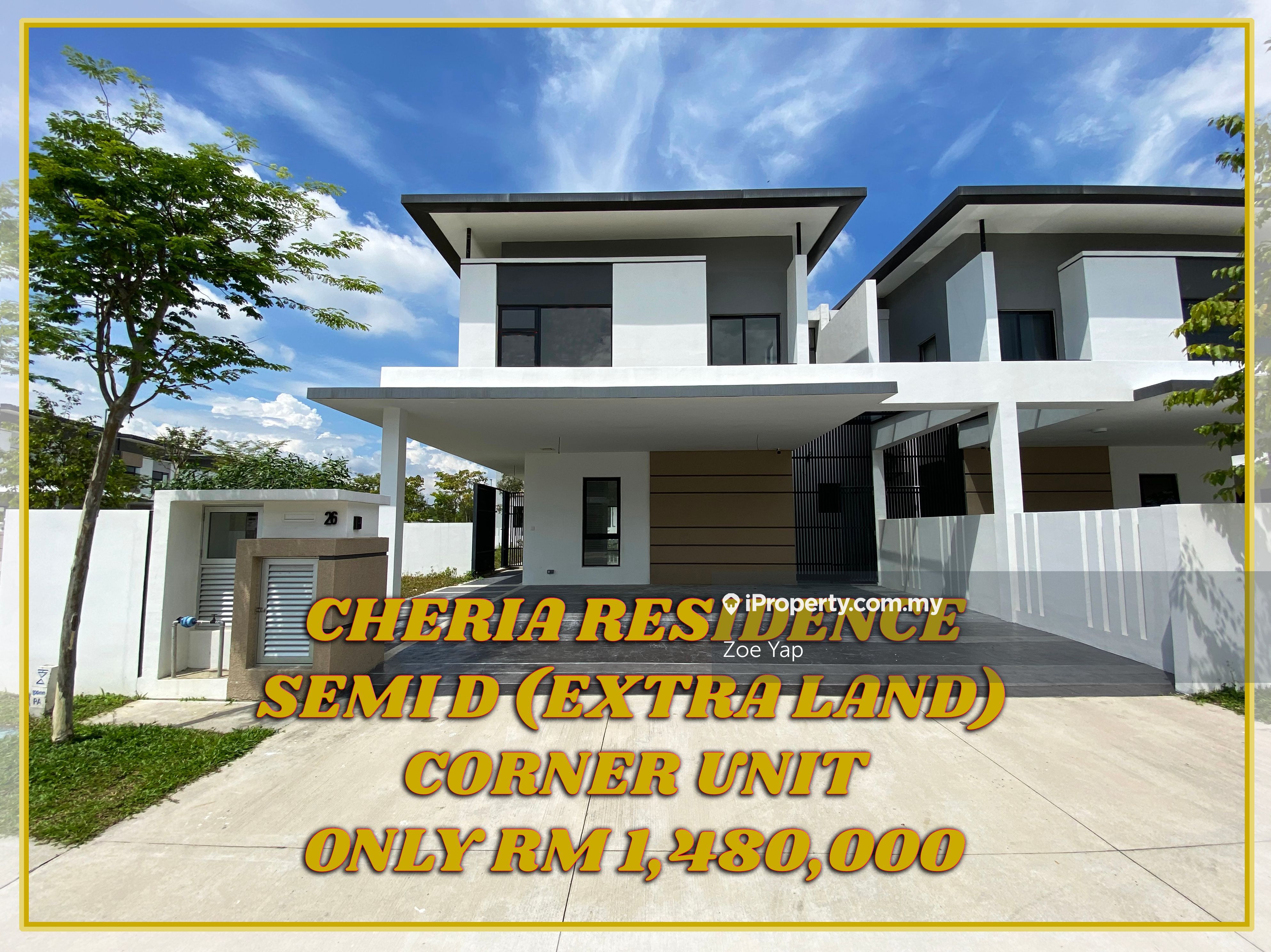 Cheria Residence Tropicana Aman Kota Kemuning Telok Panglima Garang Corner Lot Semi Detached House 4 1 Bedrooms For Sale Iproperty Com My