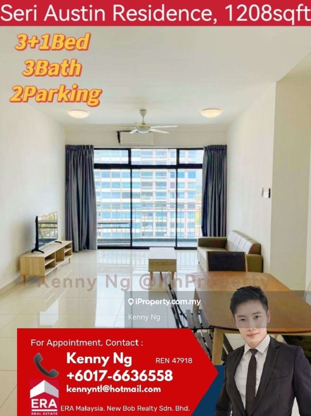 Seri Austin Residence (Pangsapuri Seri Austin) Apartment 3 bedrooms for