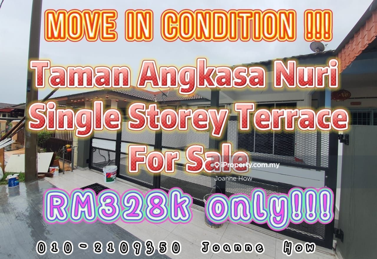 RENOVATED Angkasa Nuri Single Storey Batu Berendam, Melaka Tengah