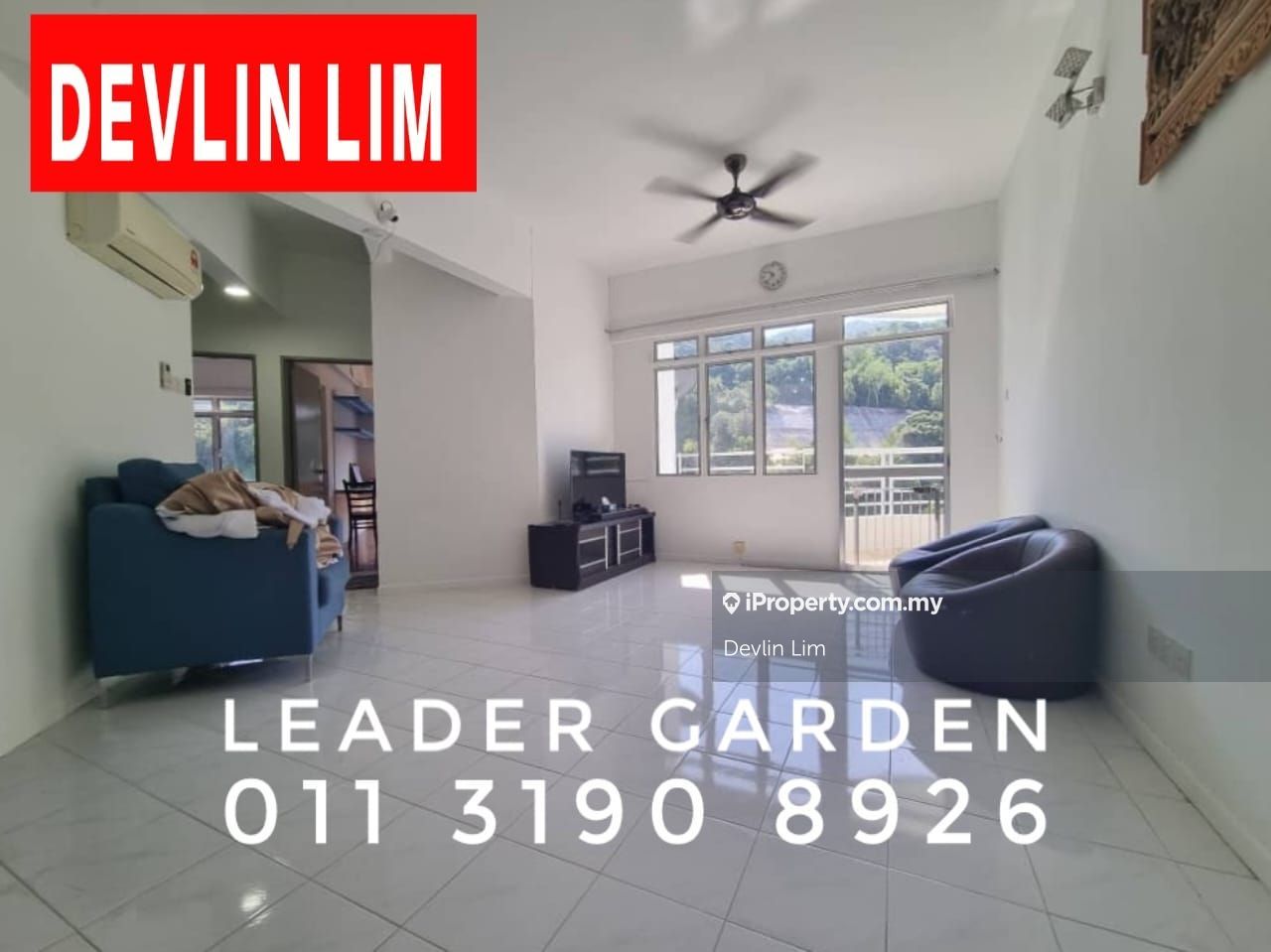 Leader Garden Condominium 3 bedrooms for rent in Tanjung Bungah, Penang