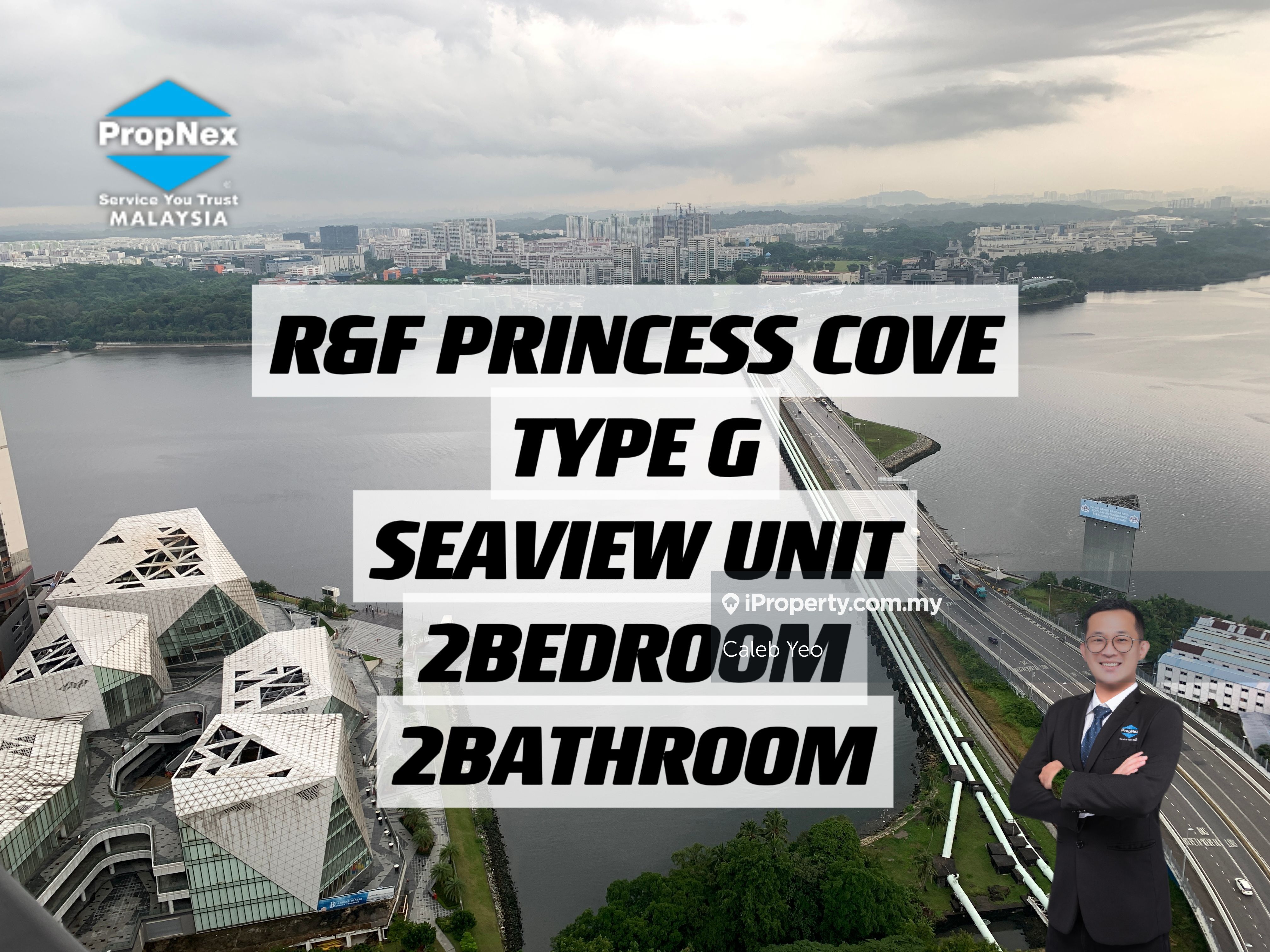 R&F Princess Cove Serviced Residence 2 bedrooms for sale in Johor Bahru