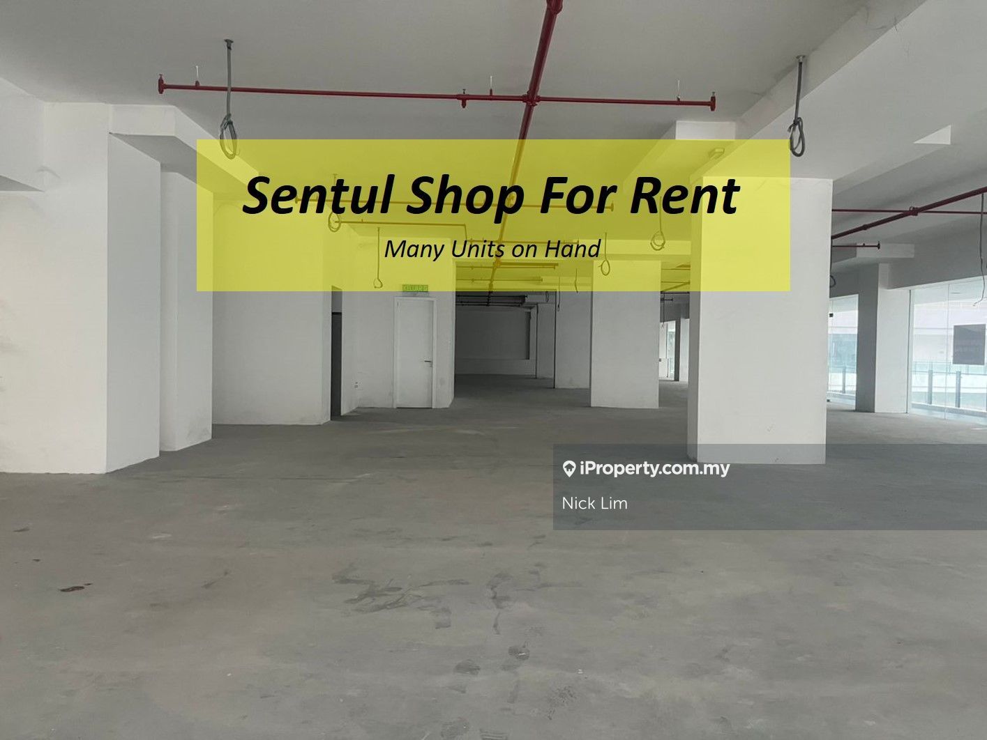 Food Court for Rent, Sentul Point, Sentul End lot Shop for rent