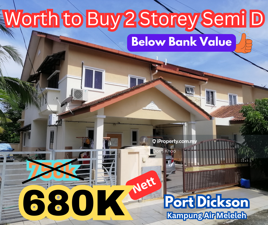 Port Dickson Intermediate Semidetached House 4 bedrooms for sale