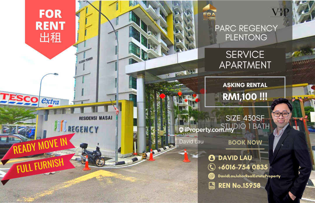 PARC Regency (Residensi Masai) Intermediate Condominium for rent in
