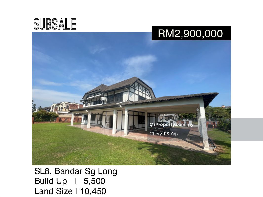 Bdr Sg Long / Cheras / Kajang bungalow, lush golf course view for sale