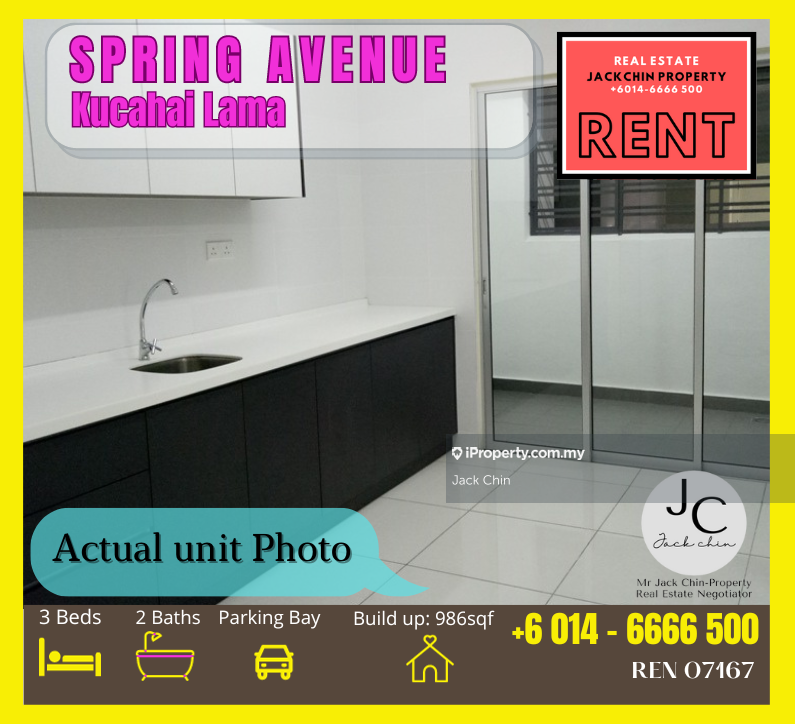 Spring Avenue (Kuchai Damai) Condominium 3 bedrooms for rent in Kuchai