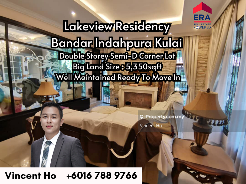 Bandar Indahpura Kulai, Kulai Corner Lot Semi-detached House 4+1 ...