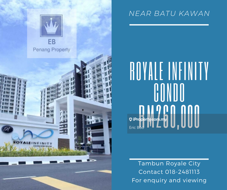Royale Infinity Studio Condominium 1 Bedroom For Sale In Simpang Ampat Penang Iproperty Com My