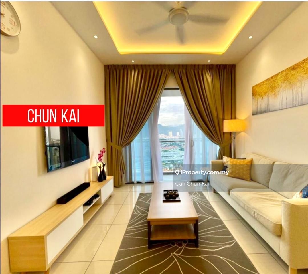 Queens Waterfront Condominium 2 bedrooms for rent in Bayan Lepas