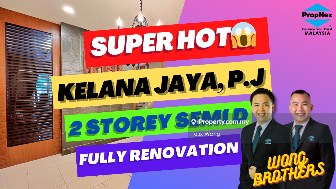 Petaling Jaya, Kelana Jaya Semidetached House 7 bedrooms for sale