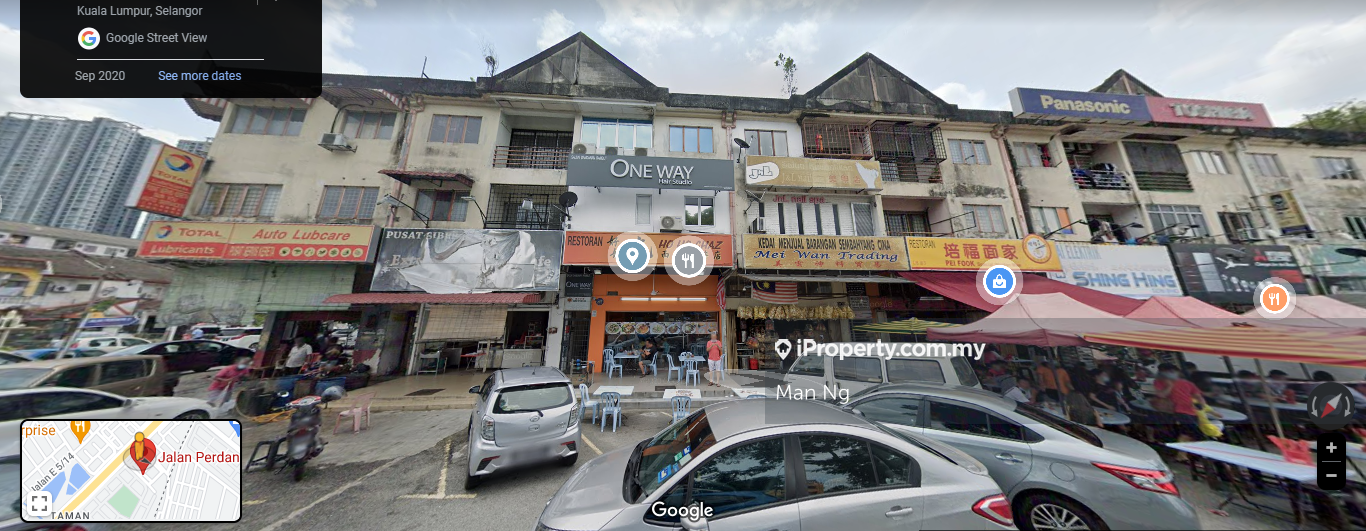 Kepong Taman Indah Perdana Ground Floor Shop, Kepong Shop For Rent 