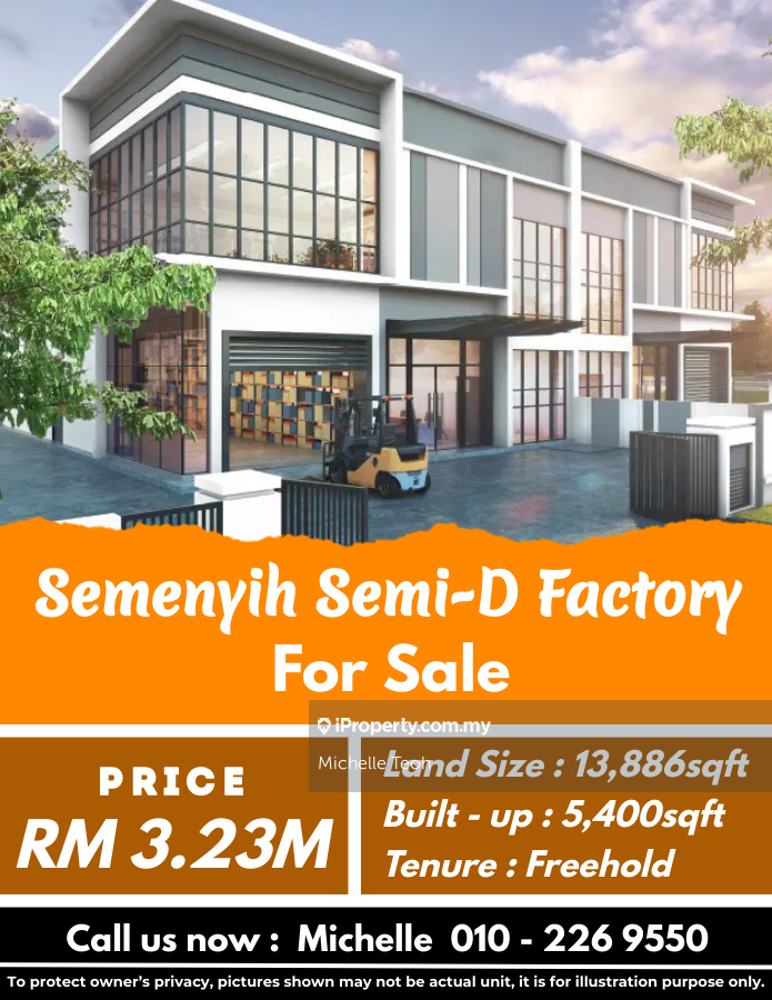 Semenyih Semi- D factory for sale | iProperty.com.my