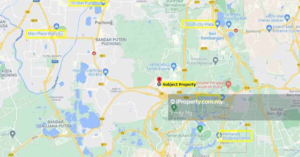 Bandar Putra Permai Seri Kembangan Map Sfera Residency Condominium 4+1 Bedrooms For Sale In Seri Kembangan,  Selangor | Iproperty.com.my