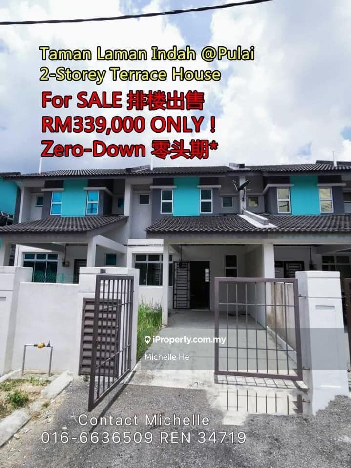 Taman Laman Indah Pulai Iskandar Puteri Nusajaya Intermediate 2 Sty Terrace Link House 3 Bedrooms For Sale Iproperty Com My