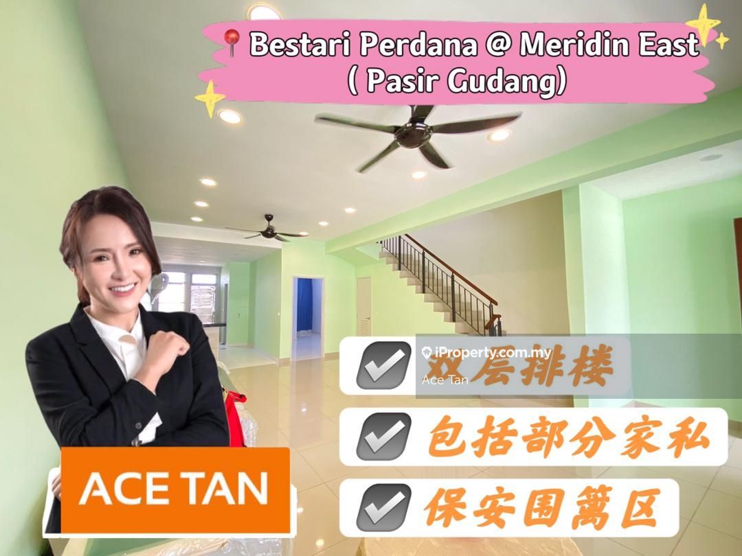 Bestari Perdana Meridin East Pasir Gudang Intermediate 2 sty Terrace 