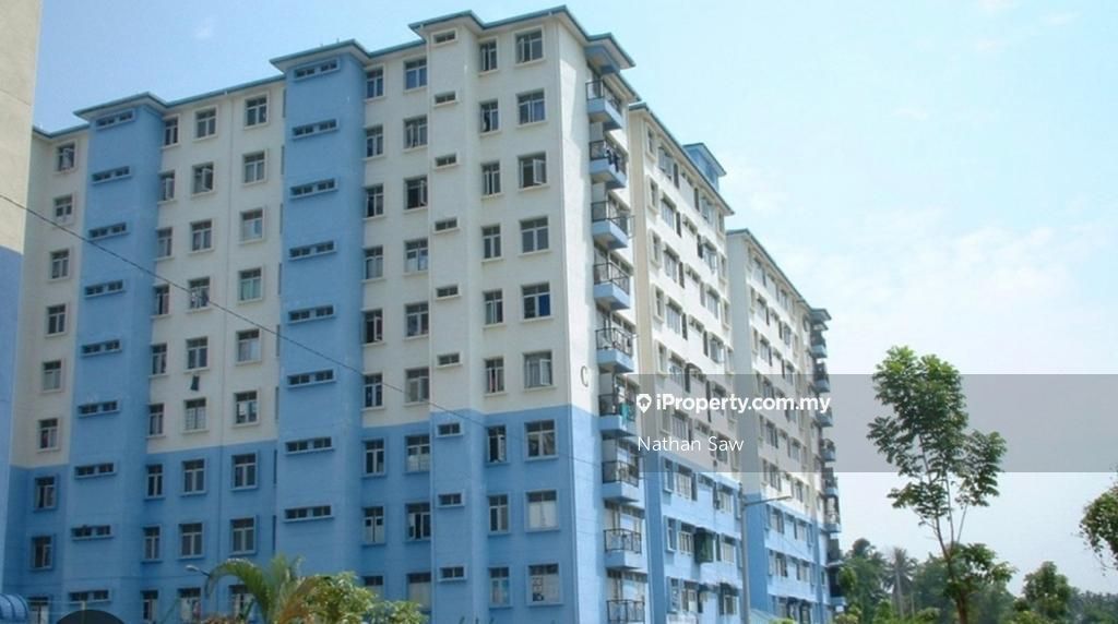 Taman Nagasari Flat 3 bedrooms for rent in Perai, Penang