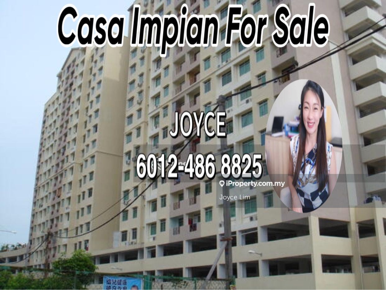 Casa Impian Apartment 3 bedrooms for sale in Jelutong, Penang