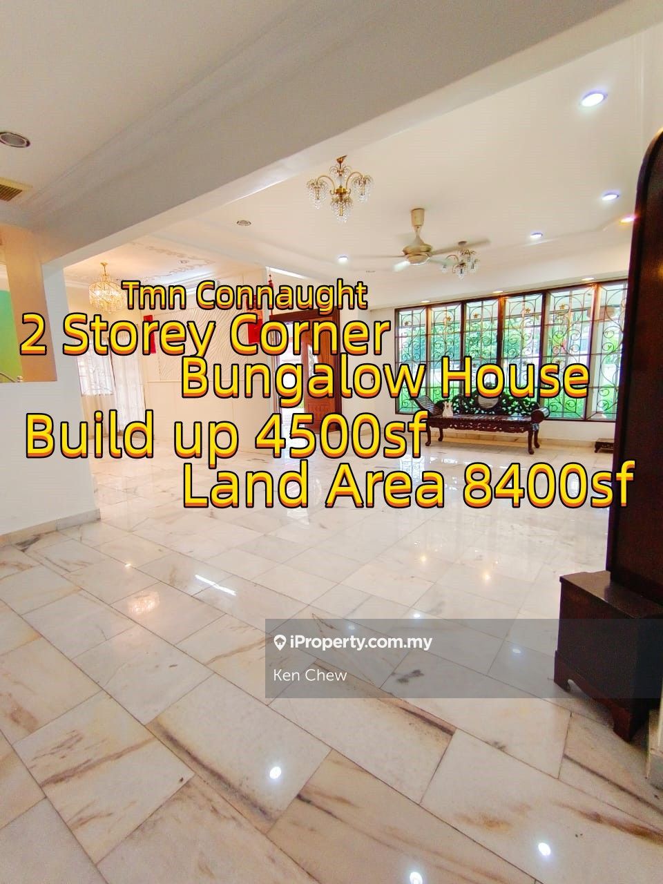 Taman Connaught, Cheras Corner lot Bungalow 6 bedrooms for sale
