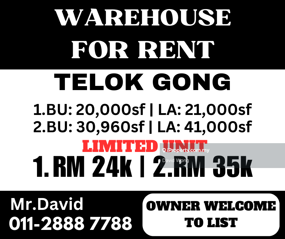 Telok Gong Warehouse NO CF Super cheap , Telok Gong , Port Klang