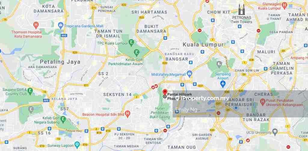 Pantai Hillpark 5 Condominium 3 bilik tidur untuk dijual di Pantai 