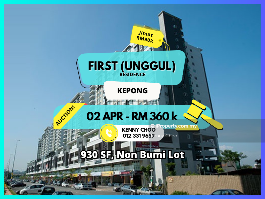 First Residence (Residensi Unggul), Kepong Baru, Kepong for sale ...