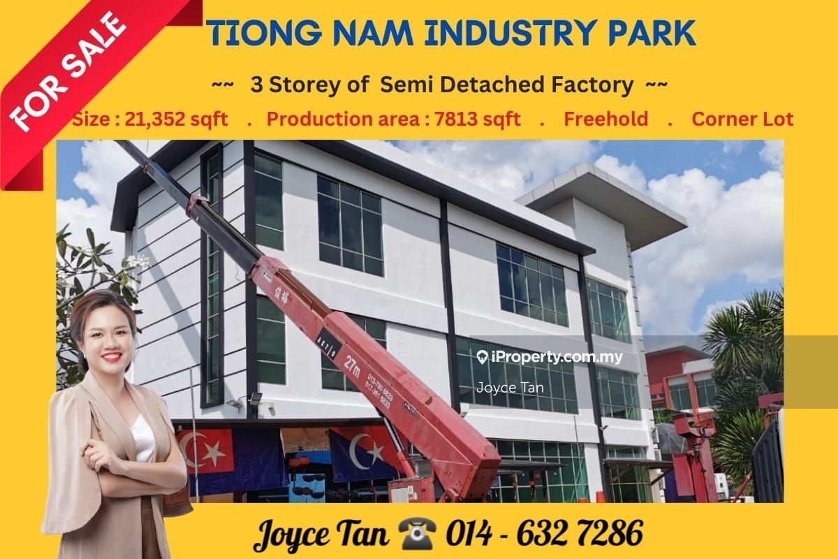 Tiong Nam Industry Park , Kawasan Perindustrian Tebrau 2 , Tebrau for ...