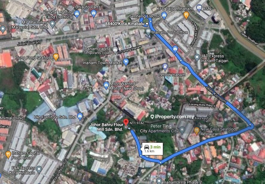 Inanam Kota Kinabalu Commercial Land For Sale Iproperty Com My