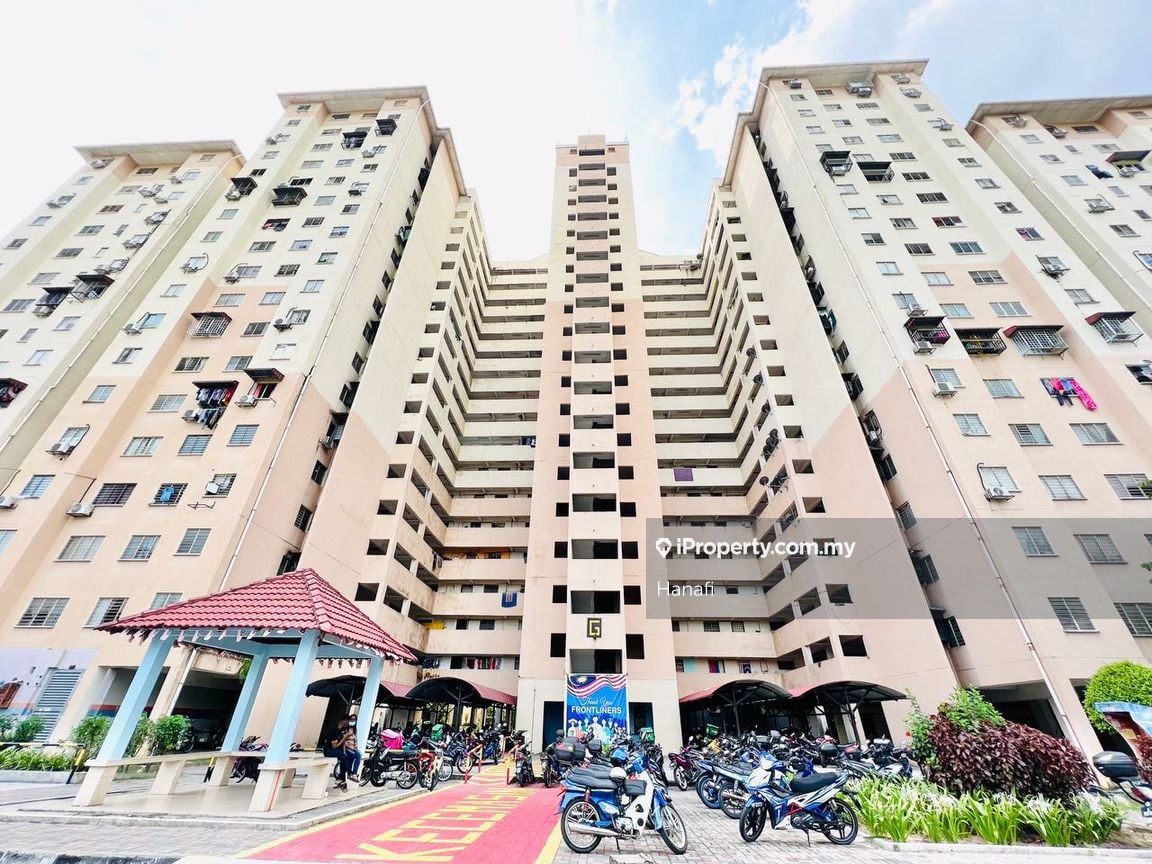 PPR Kampung Muhibbah Intermediate Flat 3 bedrooms for sale in Puchong