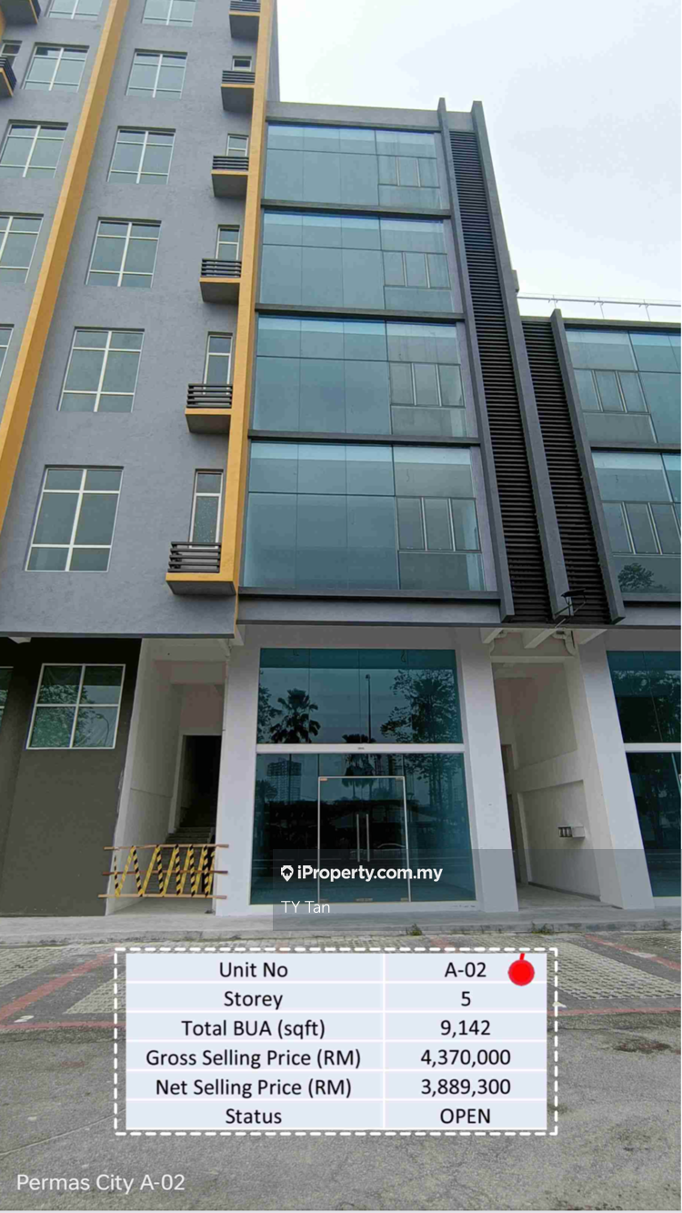 Permas City Shop Office, Permas City Shop Office, Permas Jaya Shop