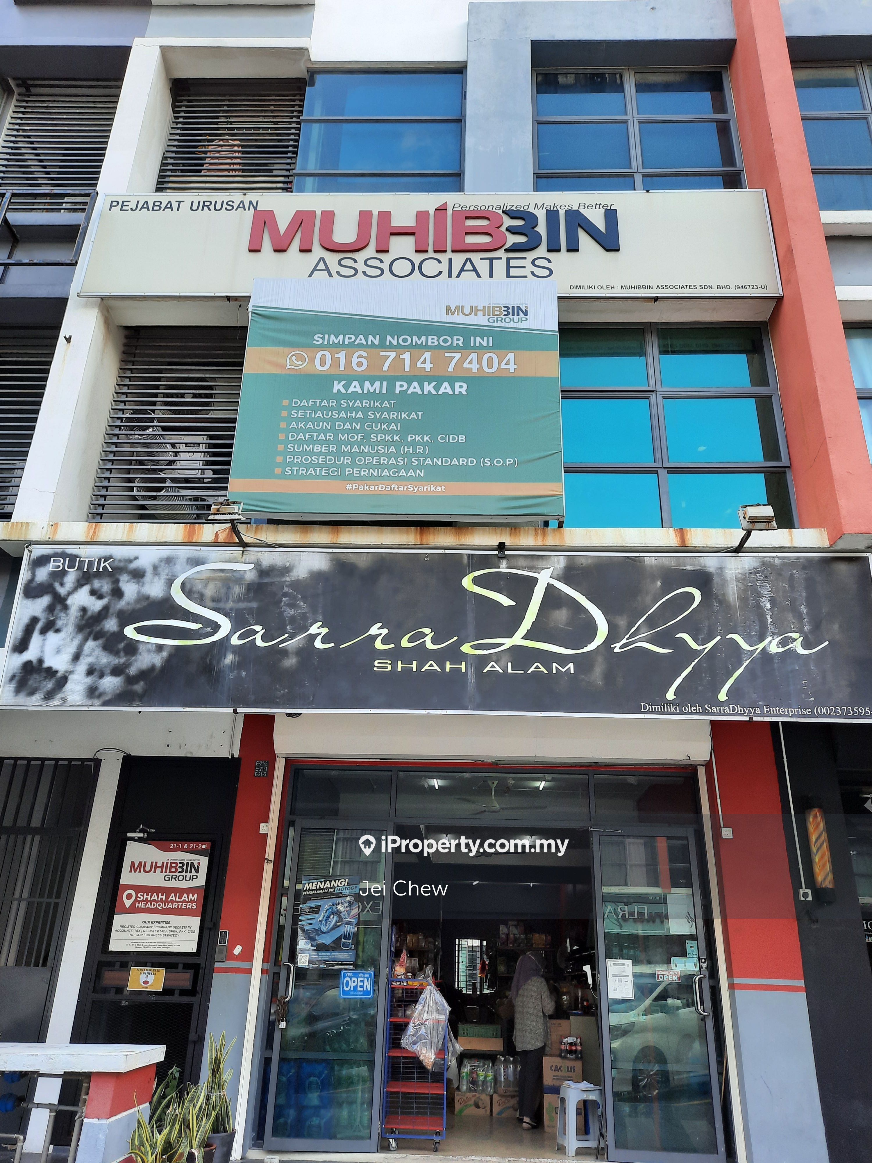 Alam Avenue 2, Shah Alam, Shah Alam Shop-Office untuk dijual 