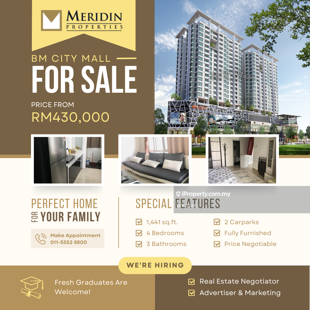 BM City Suites @ BM City Mall, Bukit Mertajam