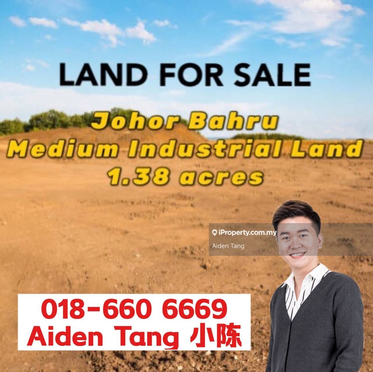 Johor Bahru Medium Industrial Land, Johor Bahru for sale RM6011280