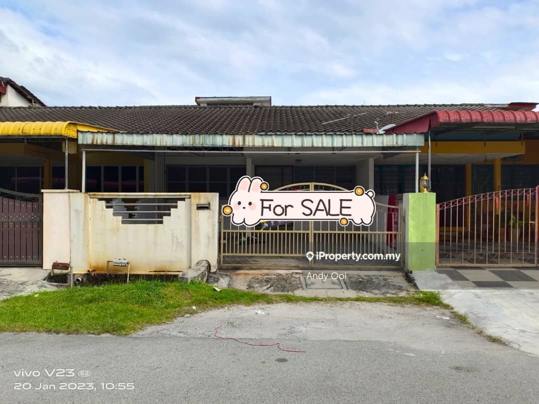 First Garden, Ipoh Intermediate 1sty Terrace/Link House 3 bedrooms for