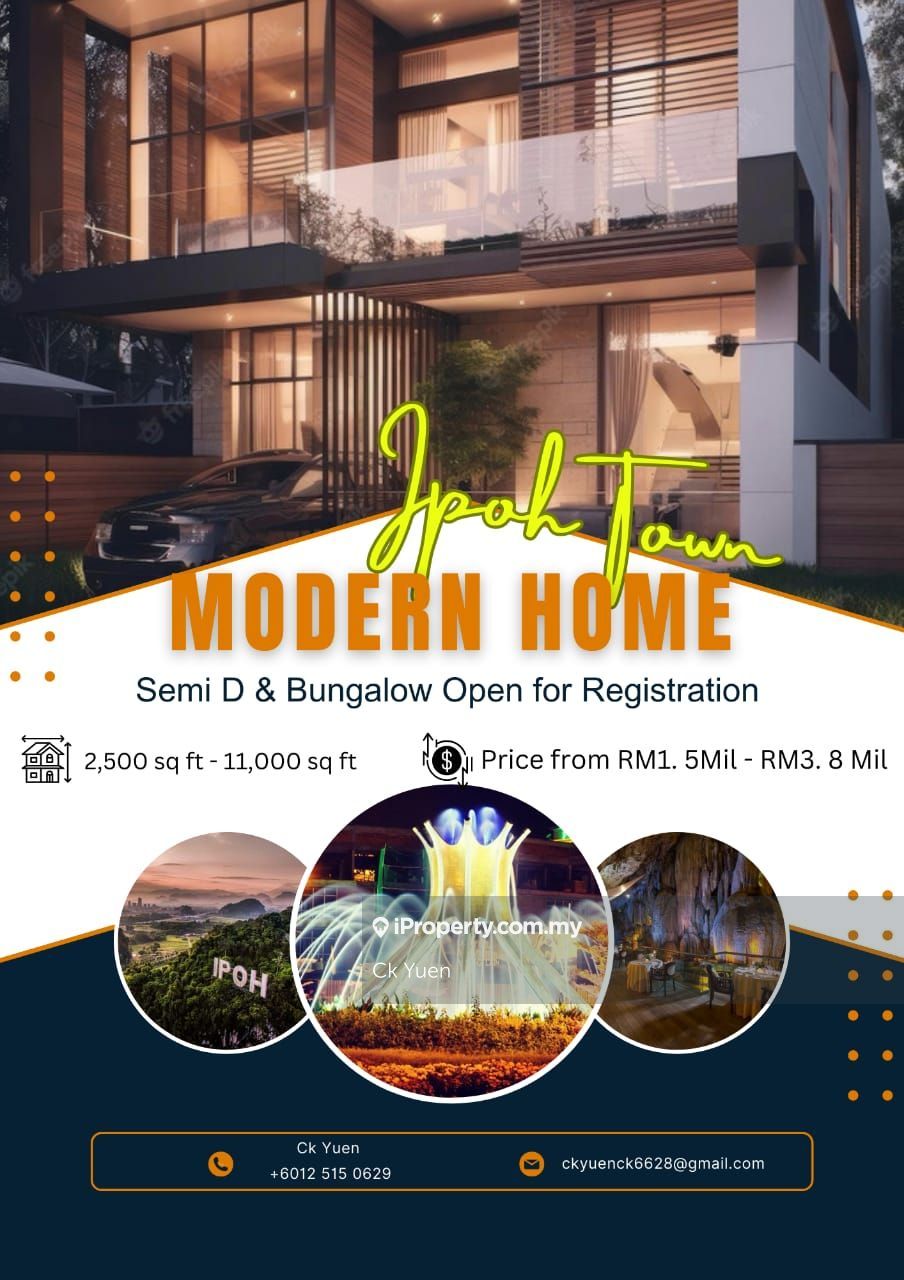 Canning Garden, Ipoh Intermediate Semidetached House 5 bedrooms for