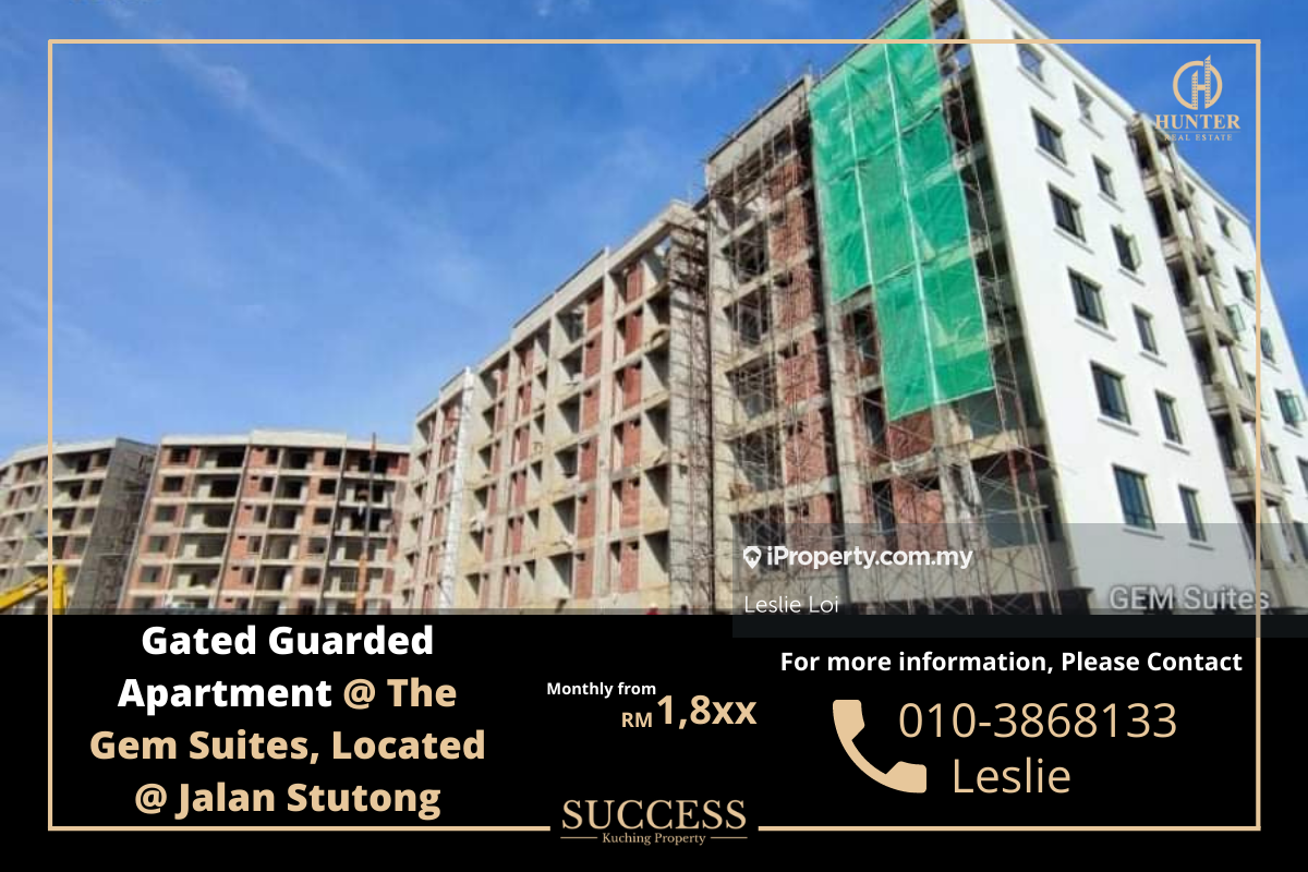 Gem Suites Serviced Residence 2 bedrooms for sale in Kuching, Sarawak