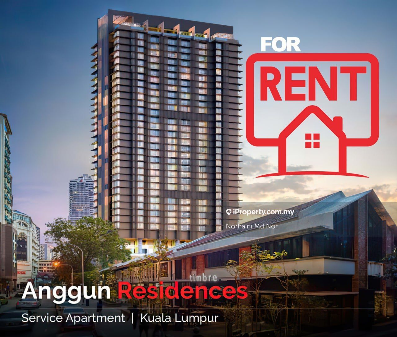 Anggun Residences Condominium 3 Bedrooms For Rent In KLCC, Kuala Lumpur ...