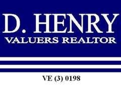 D. HENRY VALUERS REALTOR
