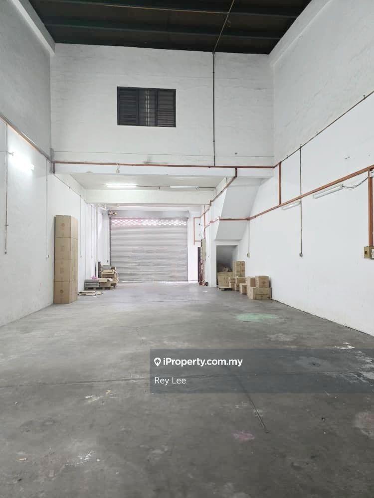 1.5 storey terrace factory Permas Jaya, 24 x 85, tenanted unit, Permas