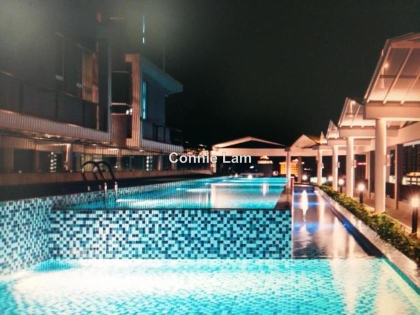 The Octagon Intermediate Serviced Residence 2 Bedrooms For Rent In Ipoh 