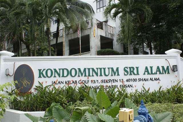 Sri Alam Condominium Intermediate Condominium For Sale In Shah Alam Selangor Iproperty Com My