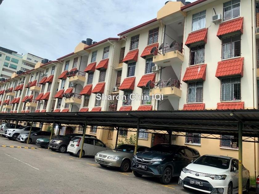 Kepayan Apartment 3 bilik tidur untuk dijual di Penampang, Sabah 