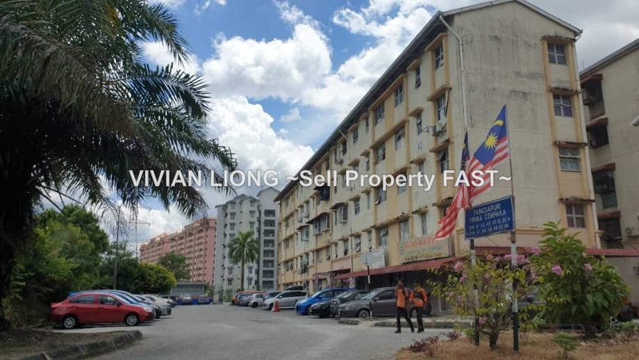 Pangsapuri Prima Cempaka Corner Lot Flat 3 Bedrooms For Sale In Kajang Selangor Iproperty Com My