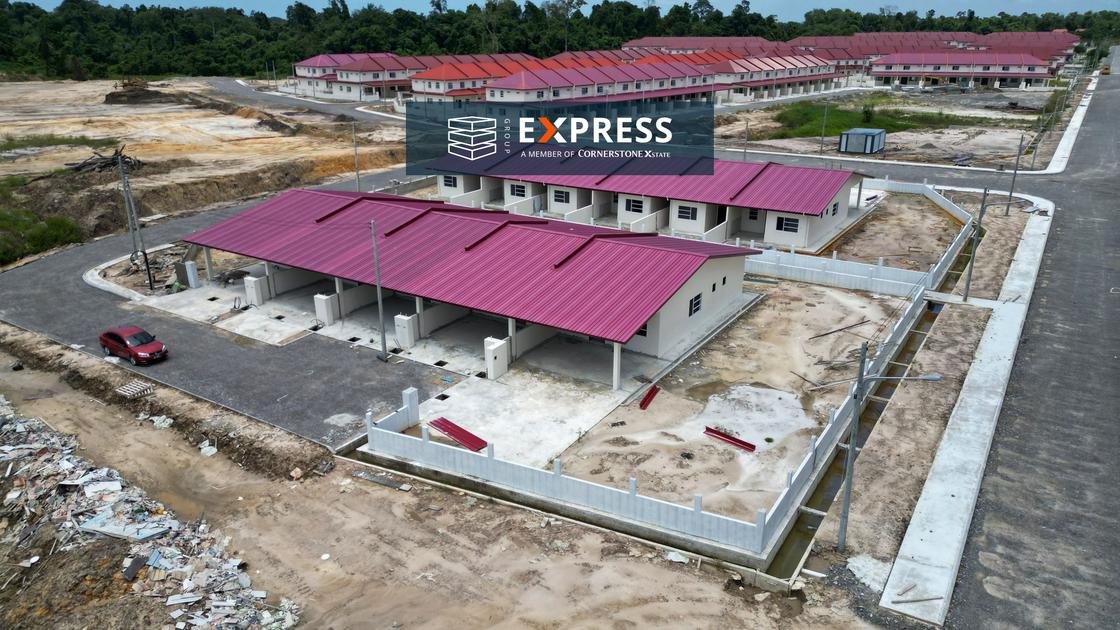 Sungai Rait, Miri 1sty Terrace/Link House 3 bedrooms for sale