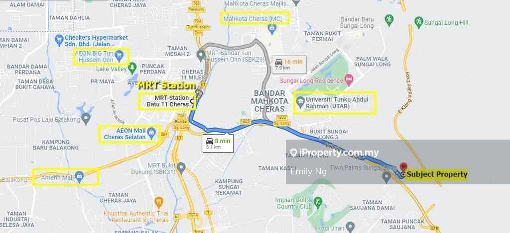 61 Km From My Location Sutera Pines Condominium 3 Bedrooms For Sale In Bandar Sungai Long,  Selangor | Iproperty.com.my